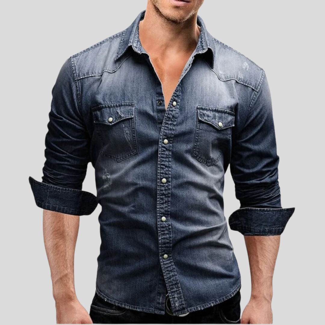Marcus™ – Moderní a stylová džínová košile