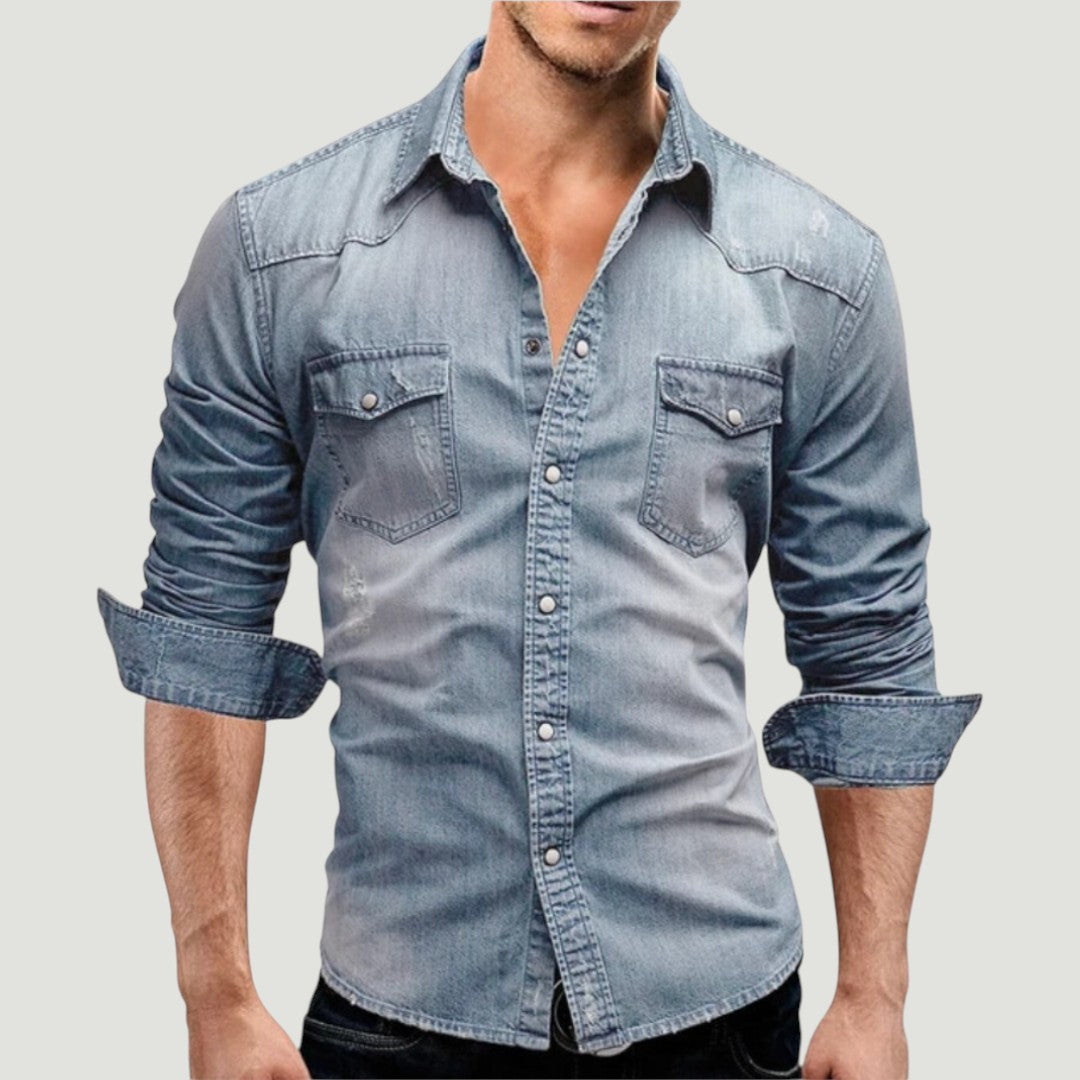 Marcus™ – Moderní a stylová džínová košile