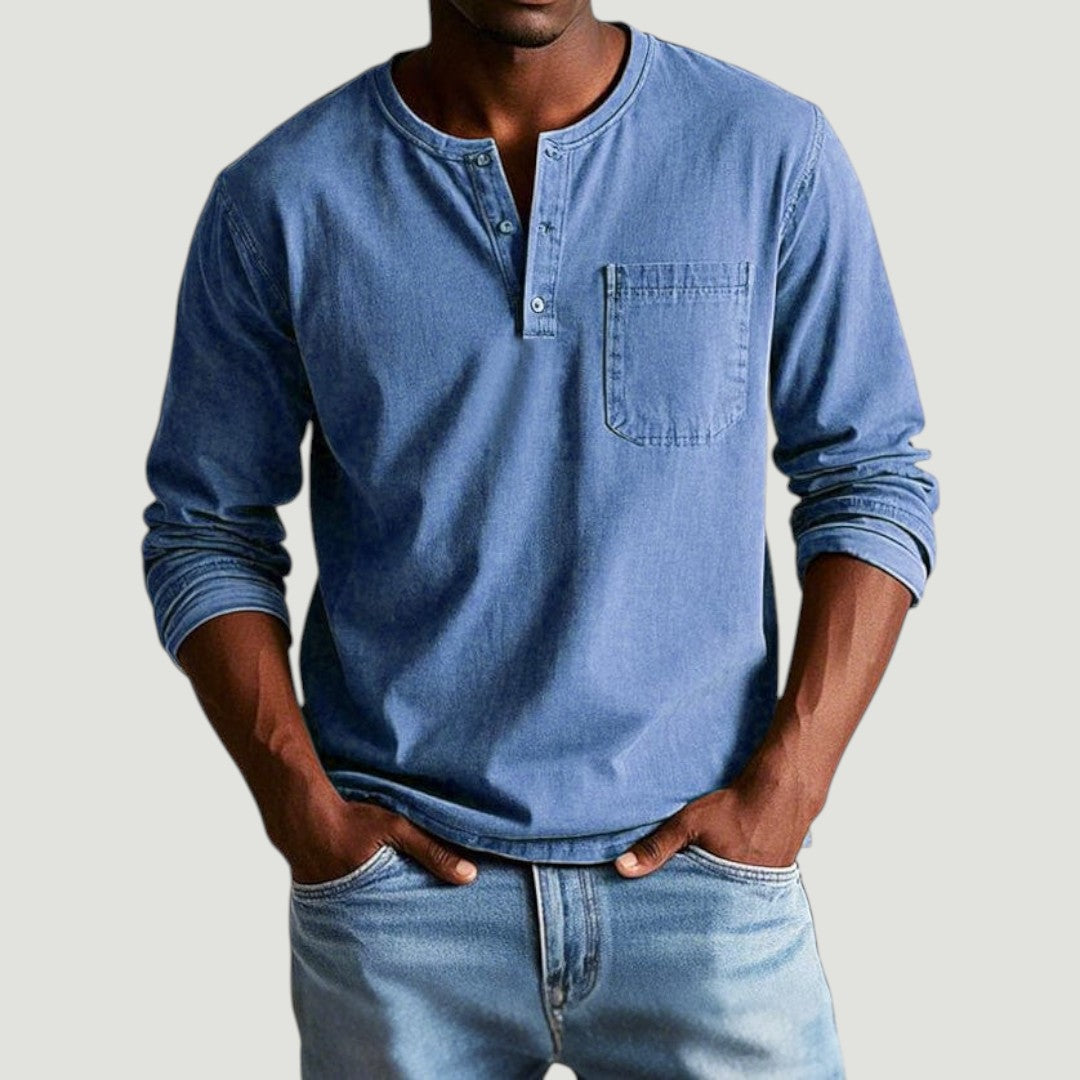 Frederik | Vintage Henley Triko