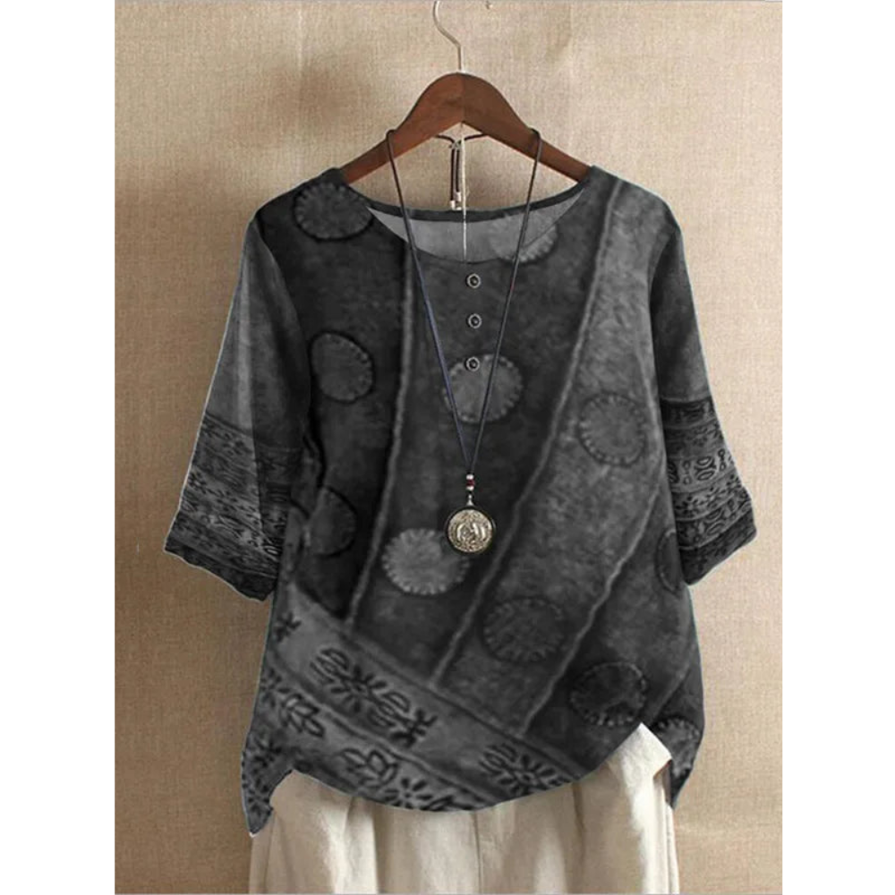 Floriana | Volný Boho Top