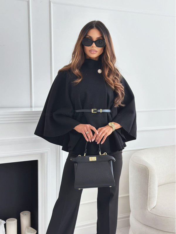 Lea™ | Elegantní Motýlí Bunda s Páskem