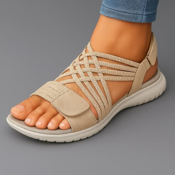 Martha™ – Pohodlné sandály s elastickými pásky a měkkou podrážkou