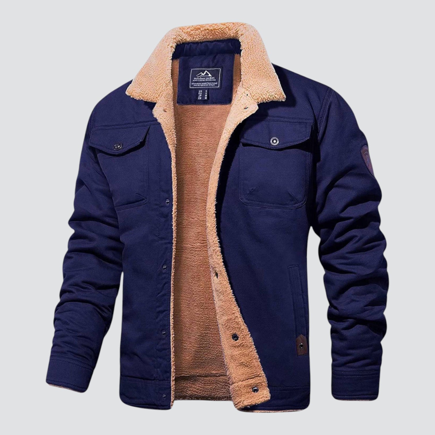 Viktor™ – Stylová bunda s teplou podšívkou a robustním vzhledem
