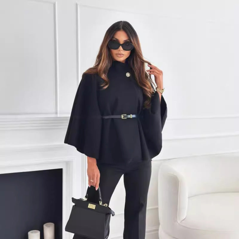 Lea™ | Elegantní Motýlí Bunda s Páskem