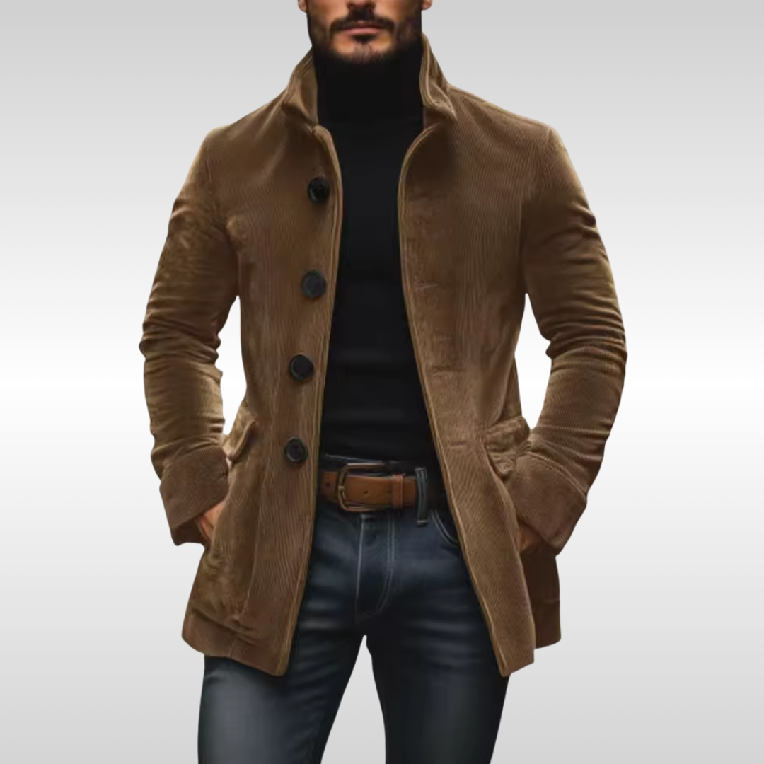 Alexej™ - Pánský elegantní kabát střední délky