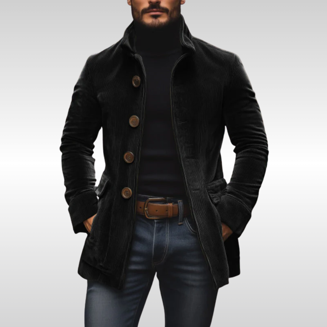Alexej™ - Pánský elegantní kabát střední délky