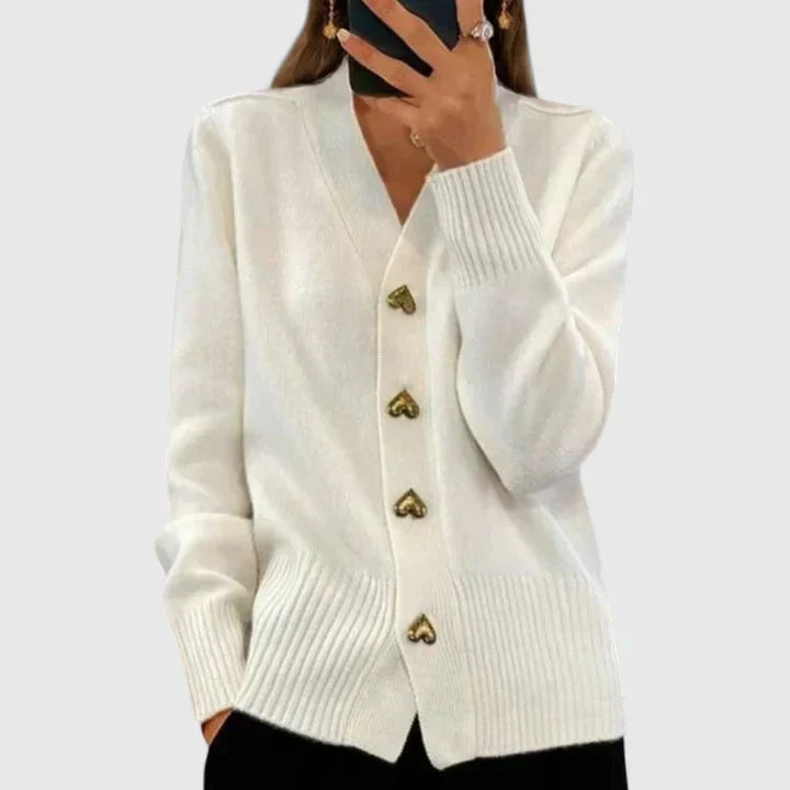 Carey | Cardigan Na Knoflíky
