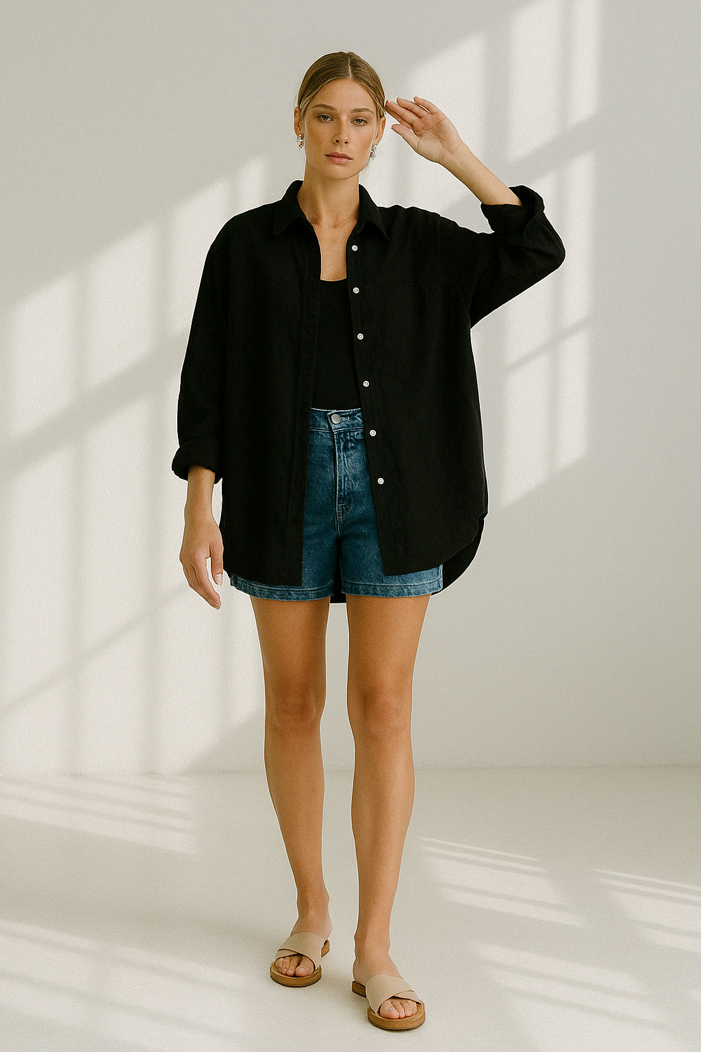 Evi | Casual košile s all-seeing okem