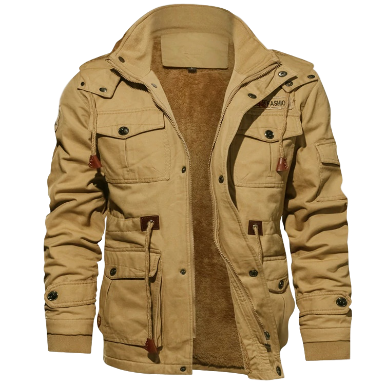 Hugo™ - Fleece podšitá bunda s robustním provedením