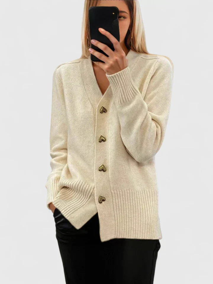 Carey | Cardigan Na Knoflíky