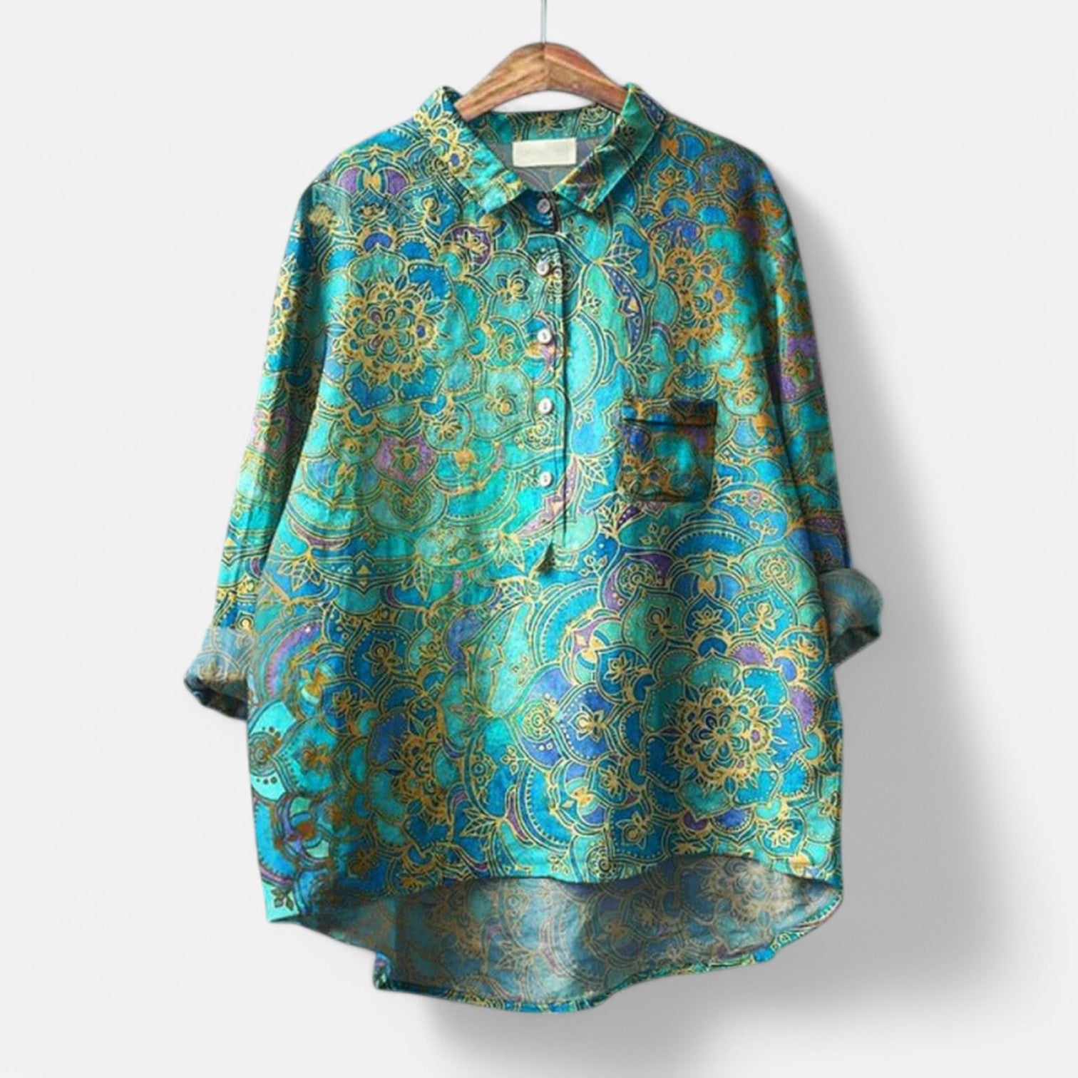 Maira - Oversized blůza s potiskem psů pro ženy