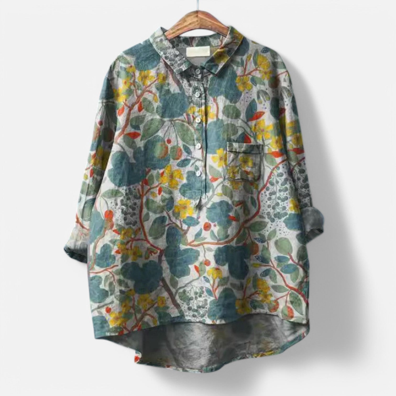 Maira - Oversized blůza s potiskem psů pro ženy