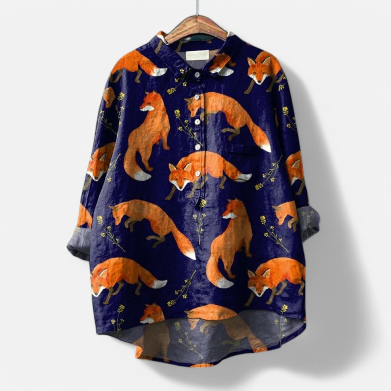 Maira - Oversized blůza s potiskem psů pro ženy