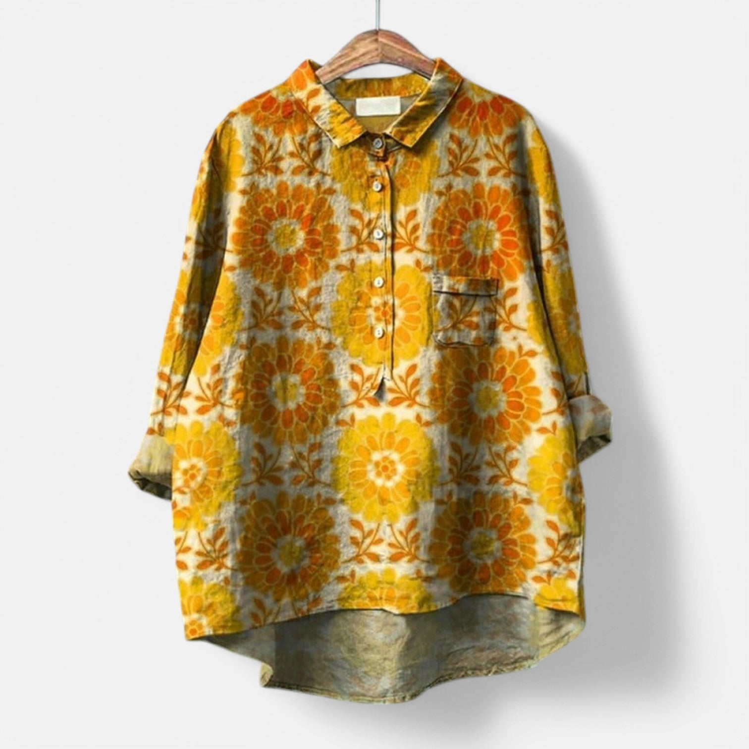 Maira - Oversized blůza s potiskem psů pro ženy