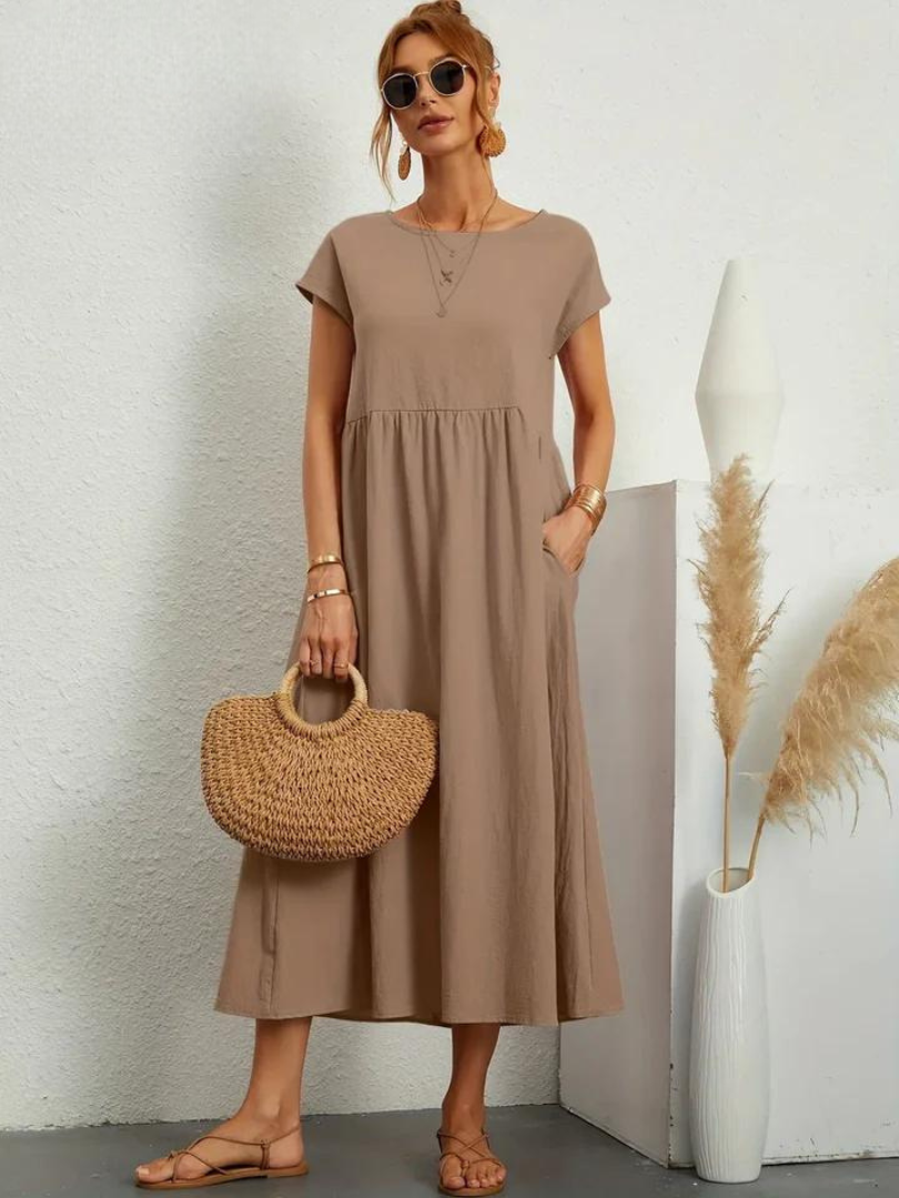 Elena | Letní Midi Šaty