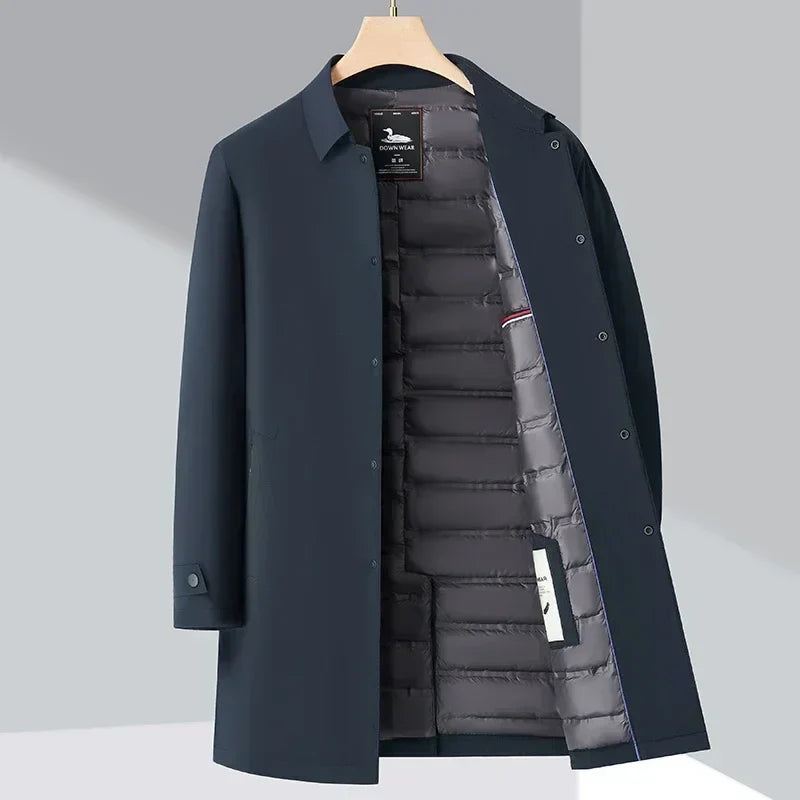Dorian™ – Elegantní pánský kabát s měkkou podšívkou