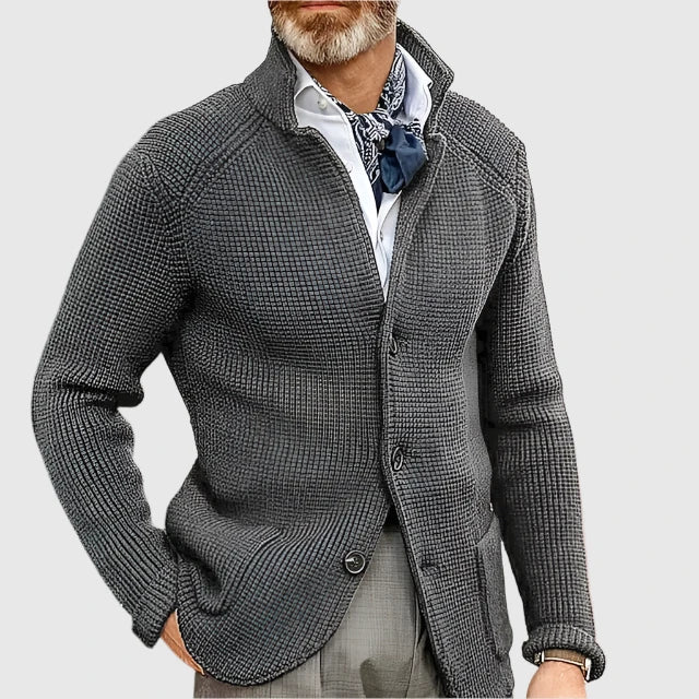 Boris™ – Elegantní pletená bunda se strukturovaným zateplením