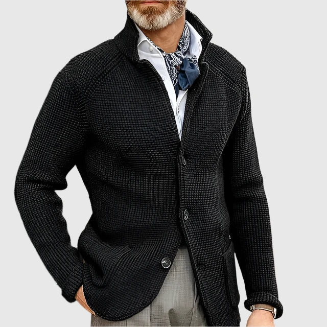 Boris™ – Elegantní pletená bunda se strukturovaným zateplením