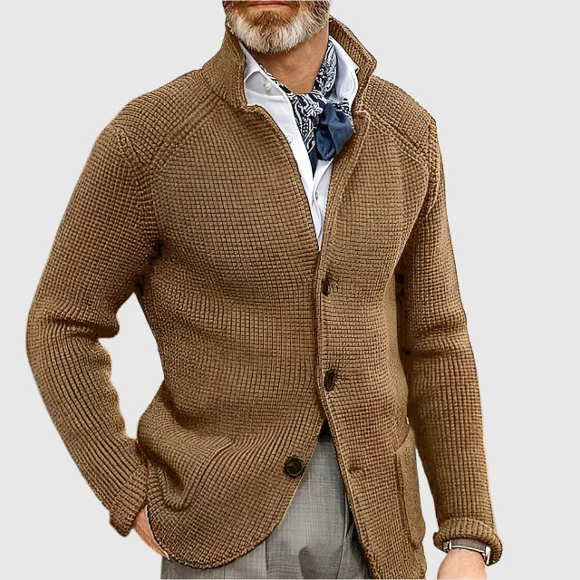 Boris™ – Elegantní pletená bunda se strukturovaným zateplením