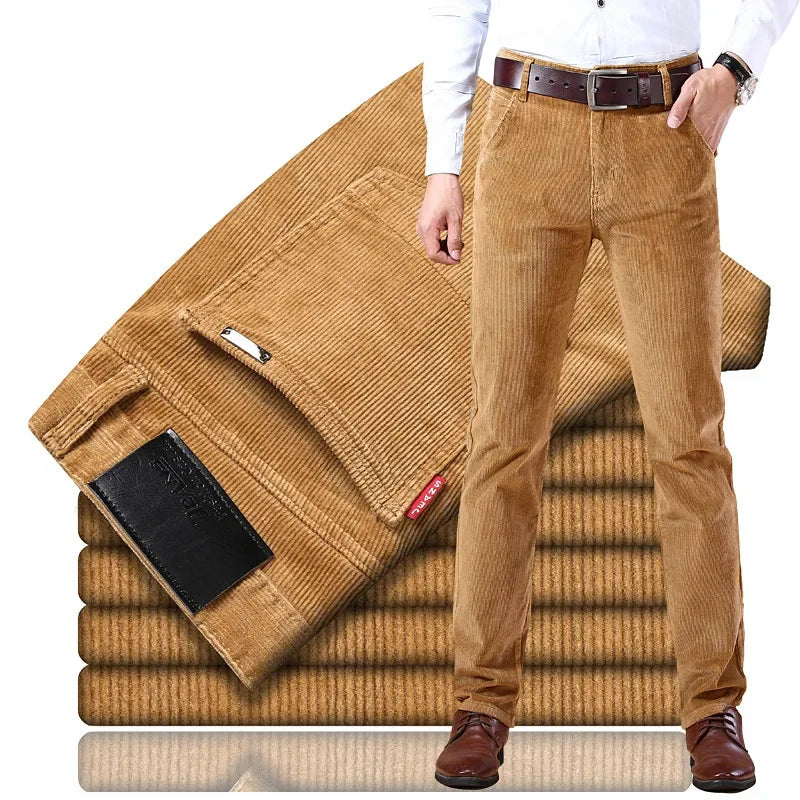 Bonifác™ - Pánské klasické kalhoty s přiléhavým střihem