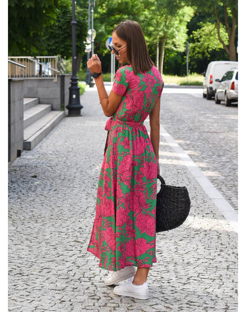 Eva | Elegantní Zavinovací Šaty s Výstřihem do V