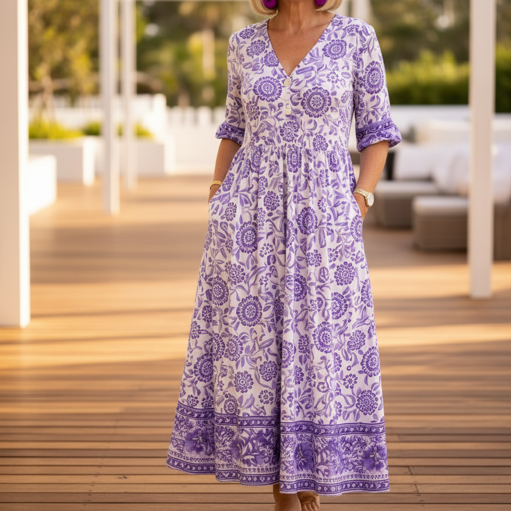 Elly™ – Elegantní květinové šaty s vzdušným nádechem