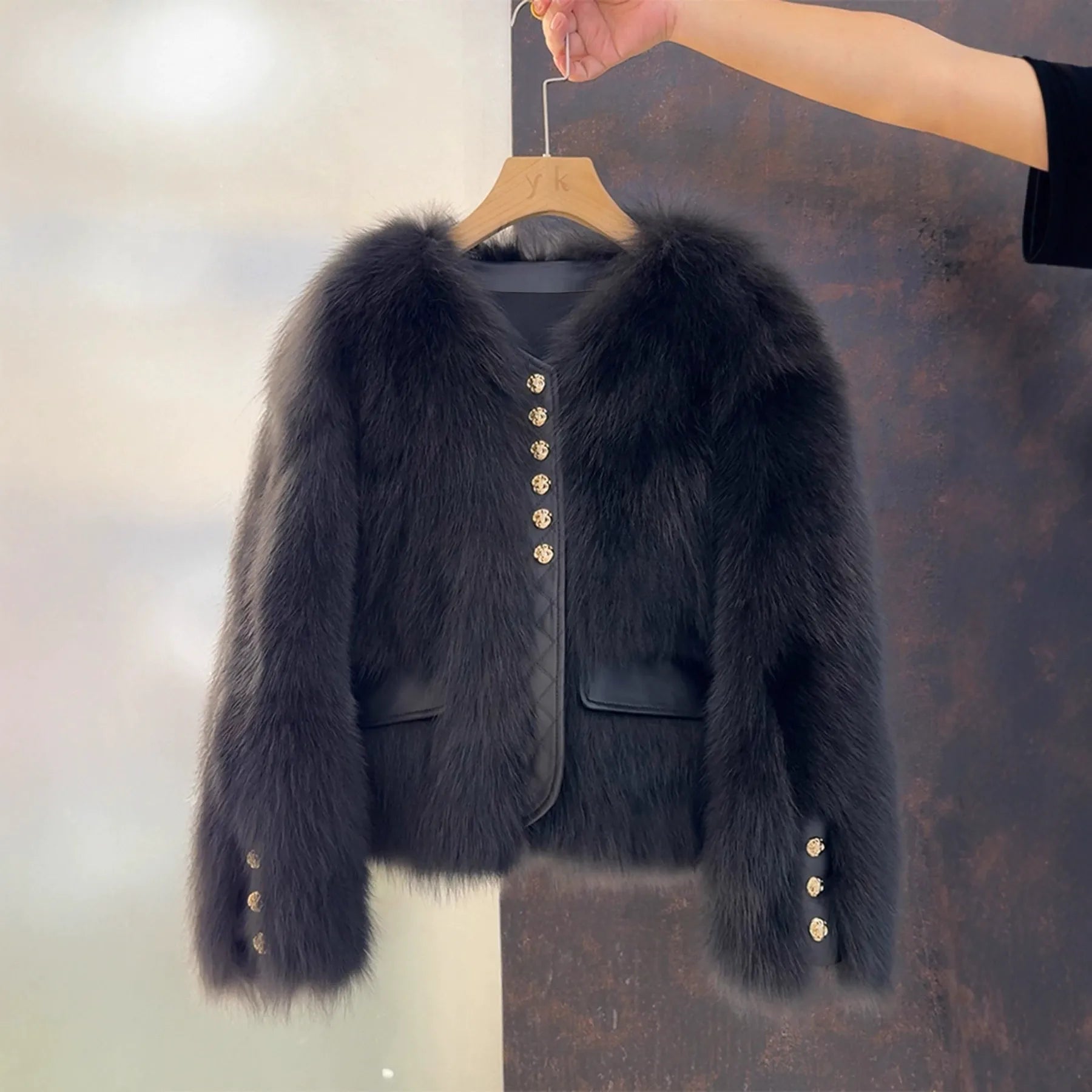 Cecílie™ – Elegantní kabát s knoflíky