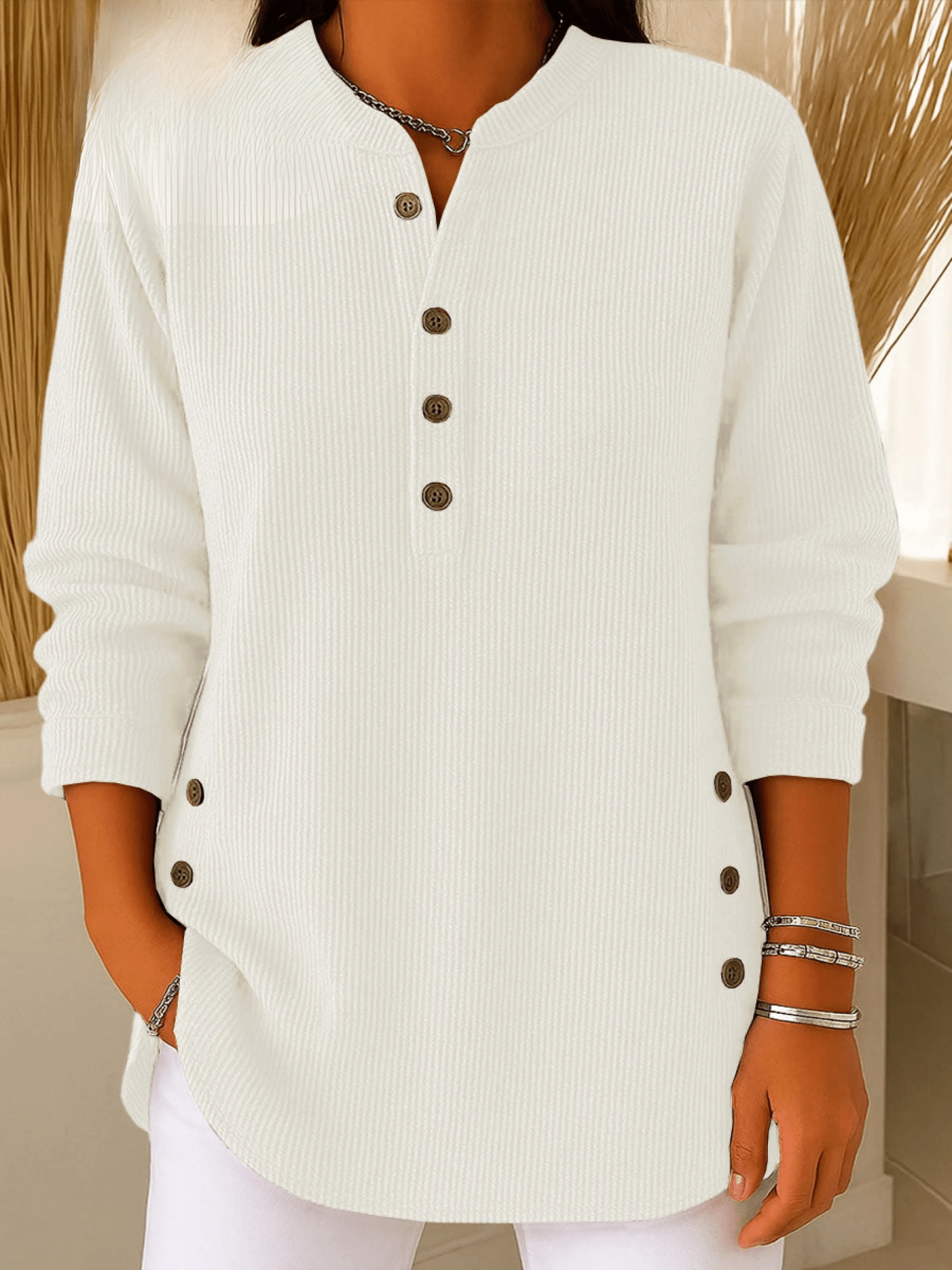 Livia™ – hřejivý svetr s jemnou strukturou a nadčasovým střihem