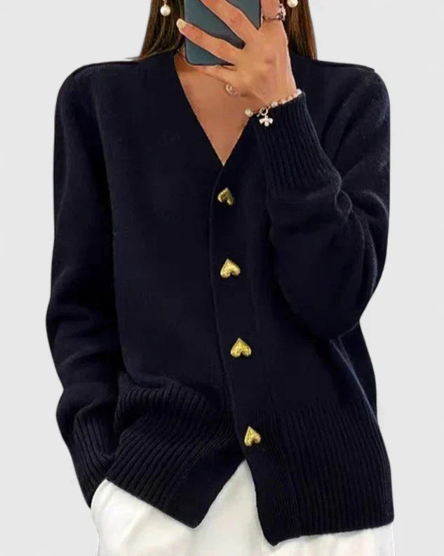 Carey | Cardigan Na Knoflíky