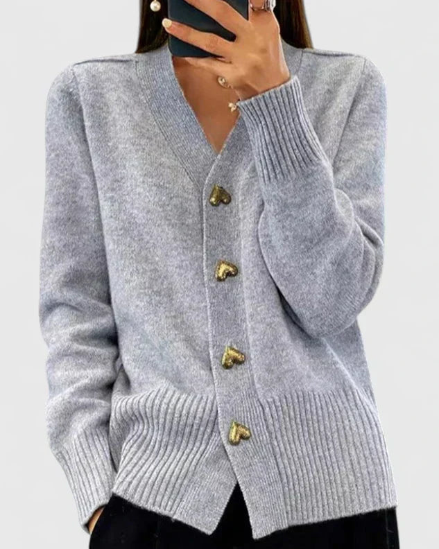 Carey | Cardigan Na Knoflíky