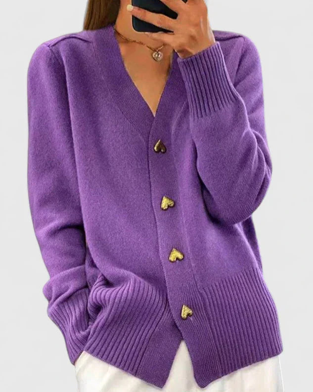 Carey | Cardigan Na Knoflíky