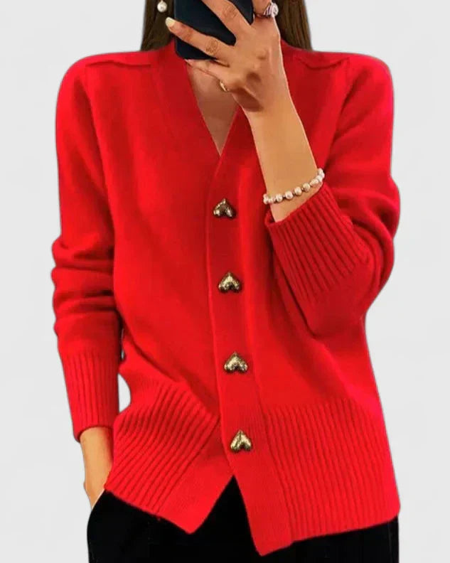 Carey | Cardigan Na Knoflíky