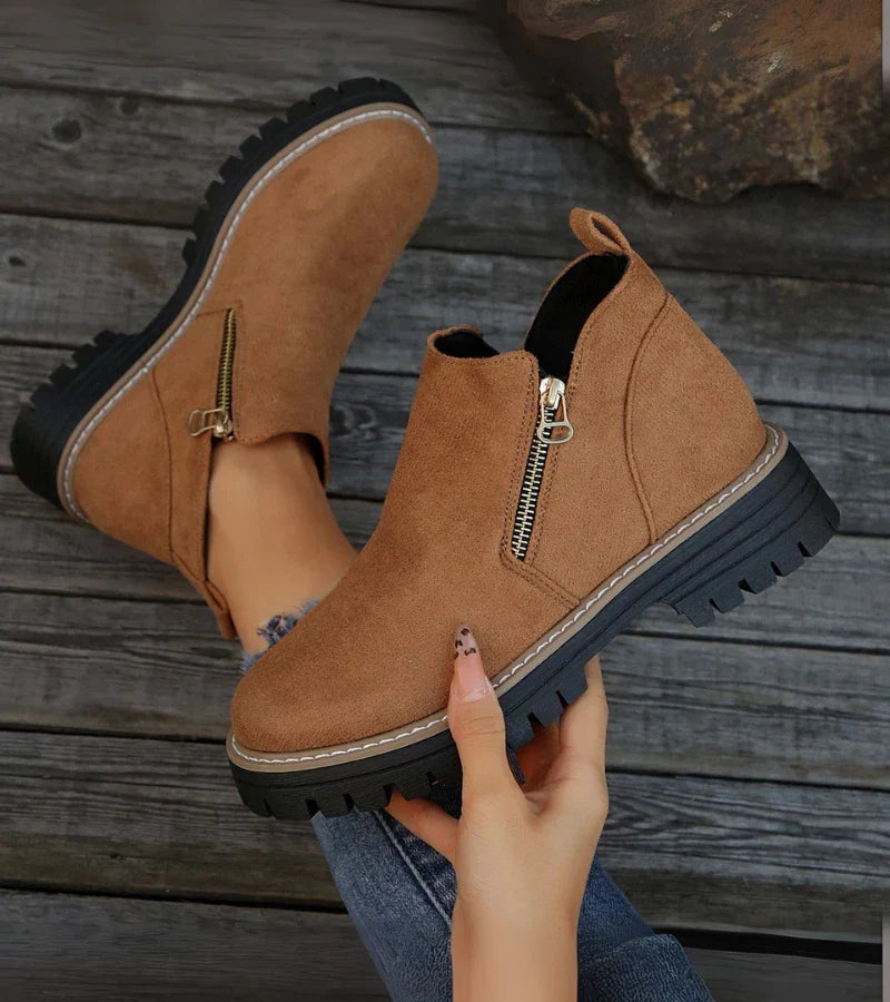 Ilona™ – Kotníkové boty, ve kterých můžete chodit celý den pohodlně, bez bolesti