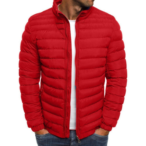 Parker - Krátká Zimní Bunda Prošívaný Design Zip