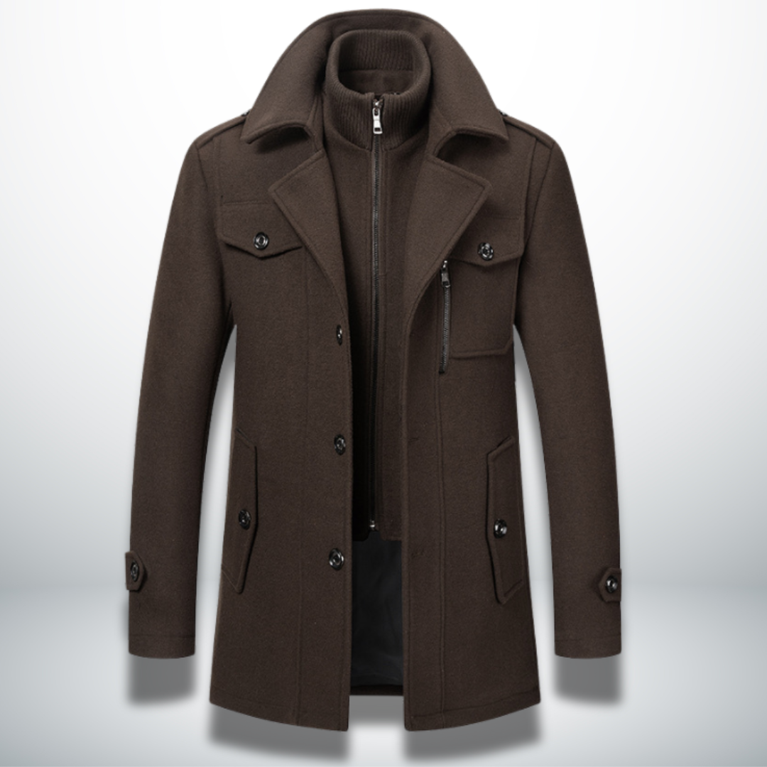 Martin™ – Stylový kabát s hřejivou podšívkou pro sebevědomé zimní dny