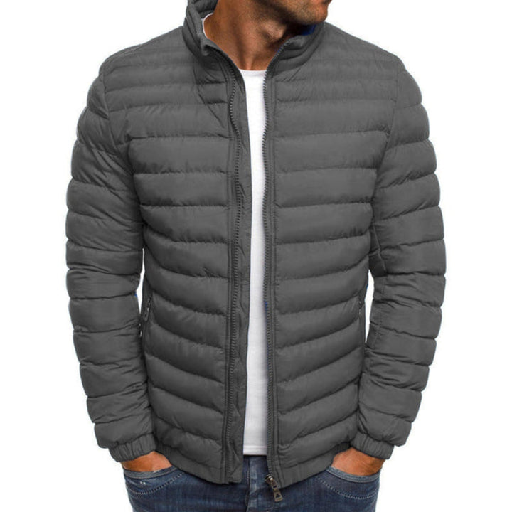 Parker - Krátká Zimní Bunda Prošívaný Design Zip