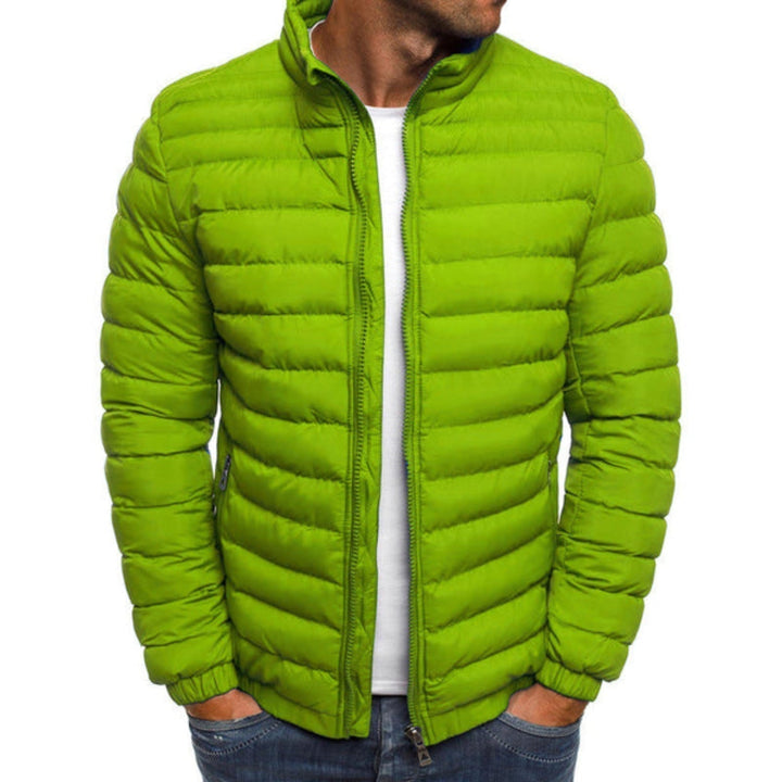 Parker - Krátká Zimní Bunda Prošívaný Design Zip