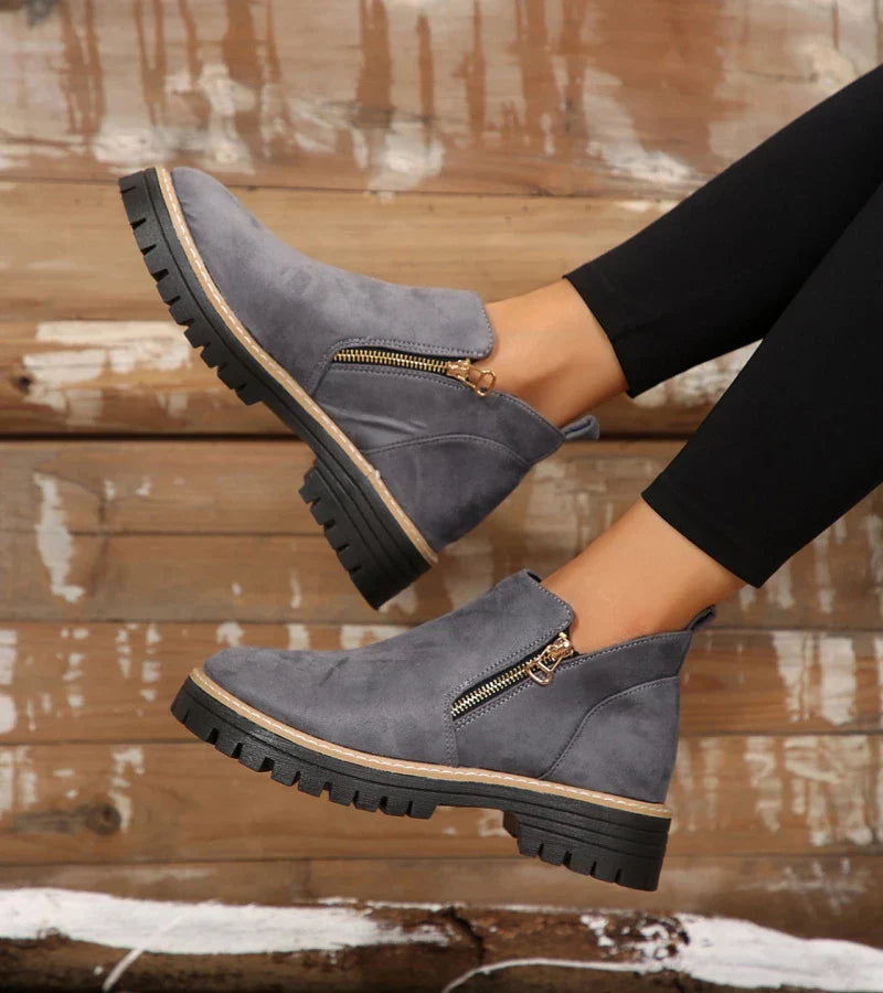 Ilona™ – Kotníkové boty, ve kterých můžete chodit celý den pohodlně, bez bolesti