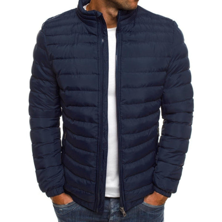 Parker - Krátká Zimní Bunda Prošívaný Design Zip
