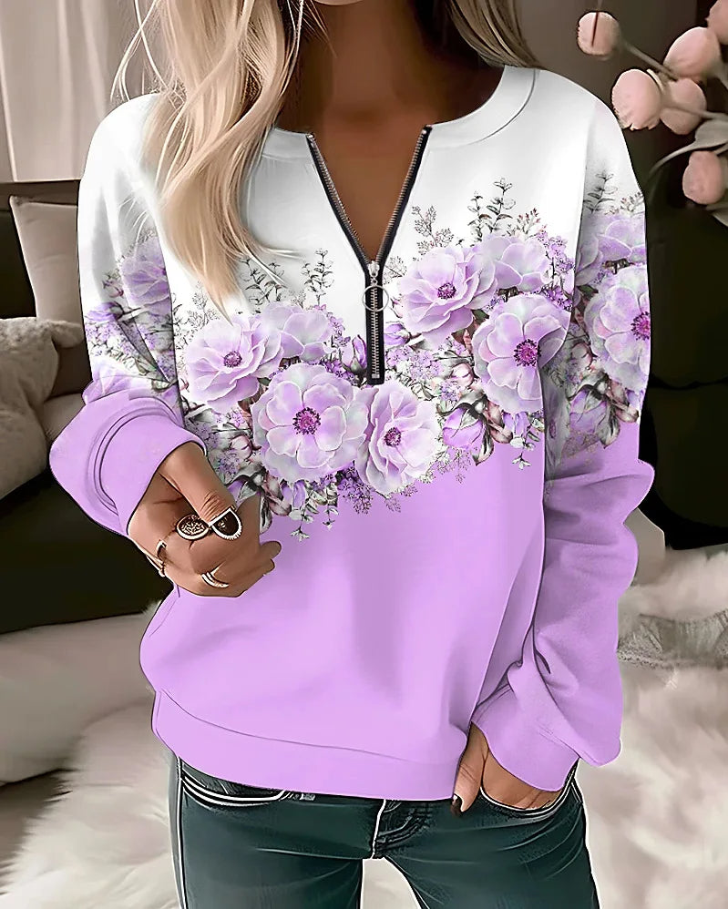 Svatava™ – Hebká mikina se zipem, která rozzáří outfit, aniž by působila přehnaně