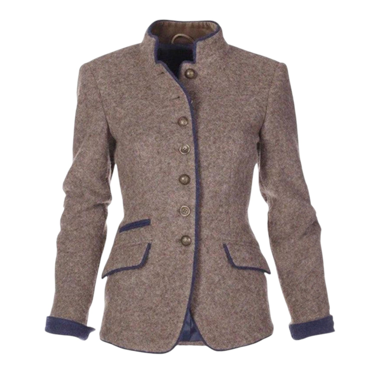 Valeria | Elegantní bunda s vysokým límcem