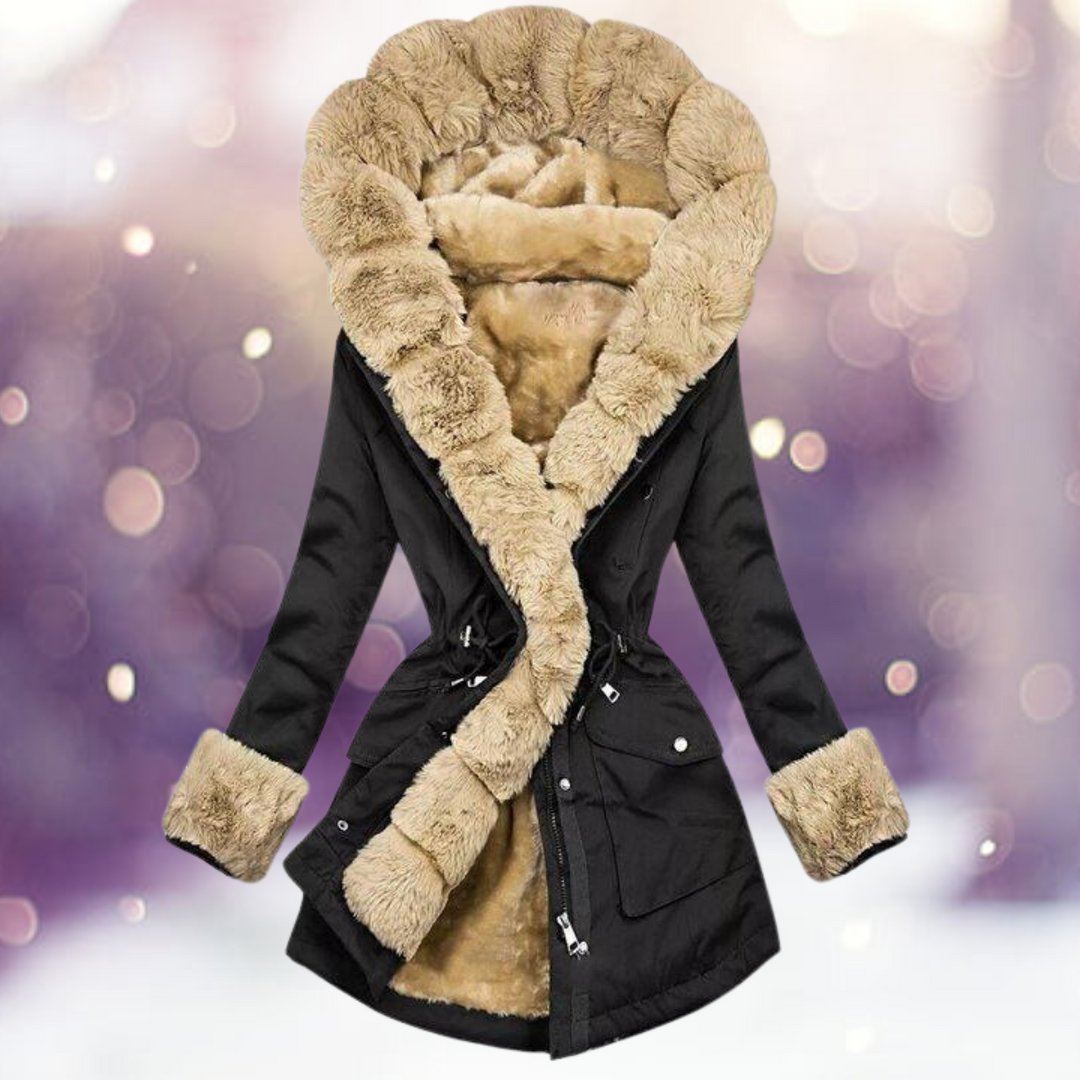 Chloe - Zimní Parka S Kapucí Kožešinová
