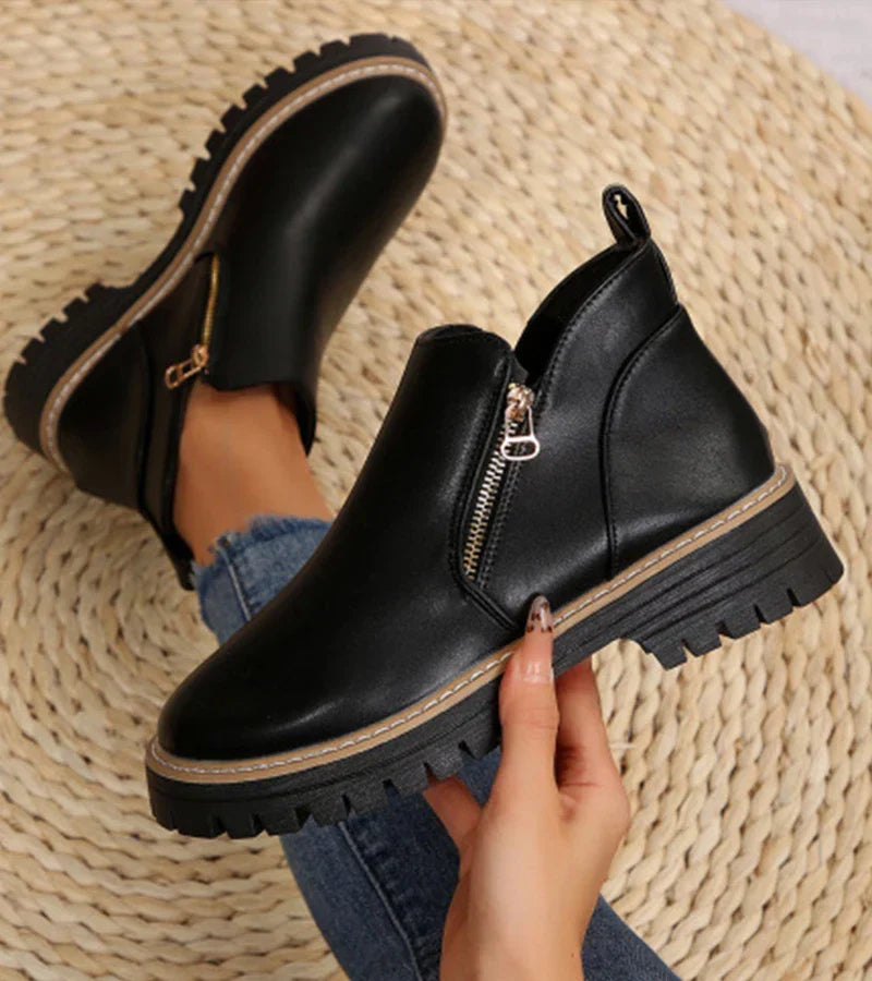 Ilona™ – Kotníkové boty, ve kterých můžete chodit celý den pohodlně, bez bolesti