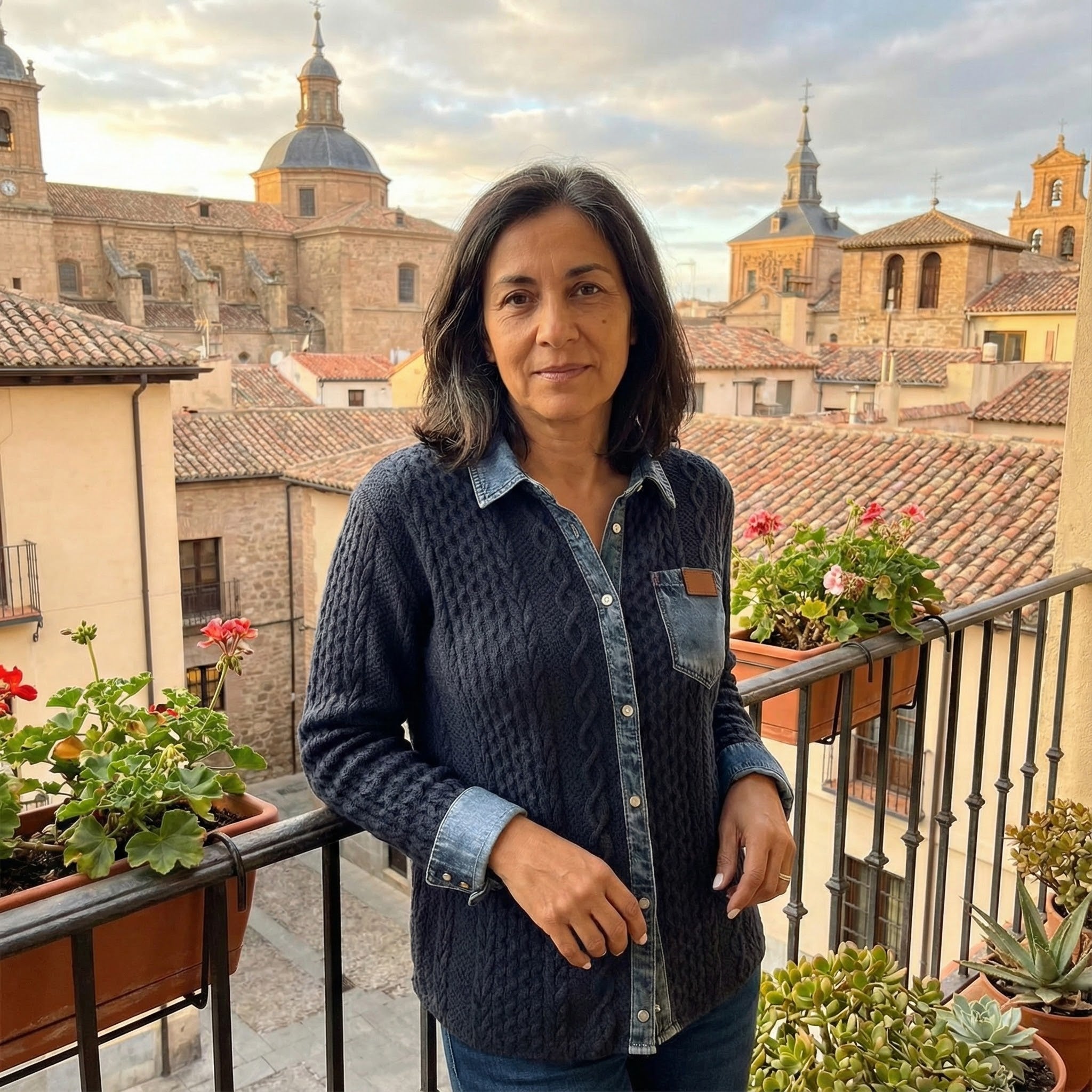 Klaudie™ - Pletený top se zapínáním na knoflíky