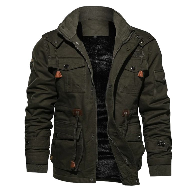 Hugo™ - Fleece podšitá bunda s robustním provedením