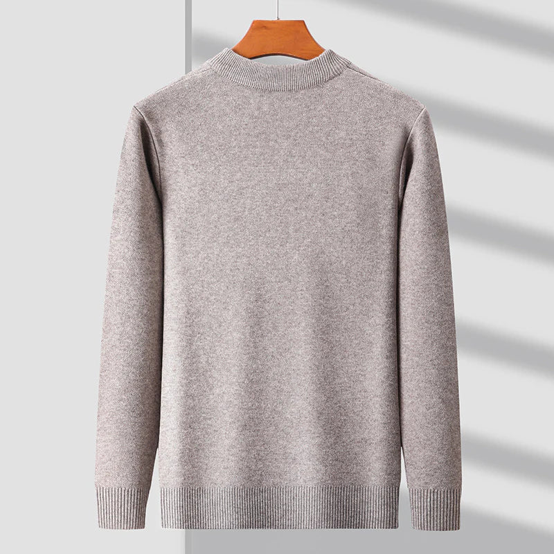 Wesley - Svetřík S Dlouhým Rukávem Kulatý Výstřih Vzorovaný Design
