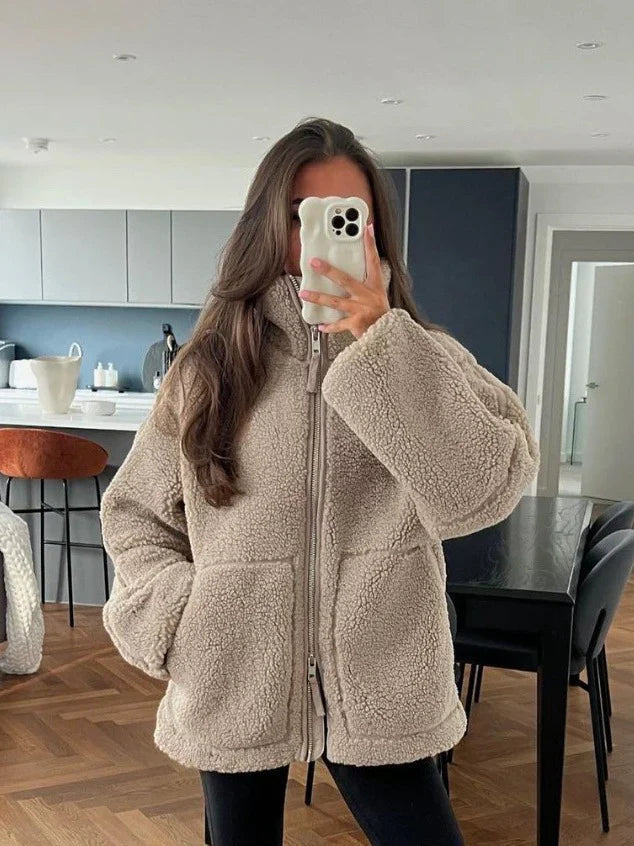 Adela | Měkká teplá zimní bunda