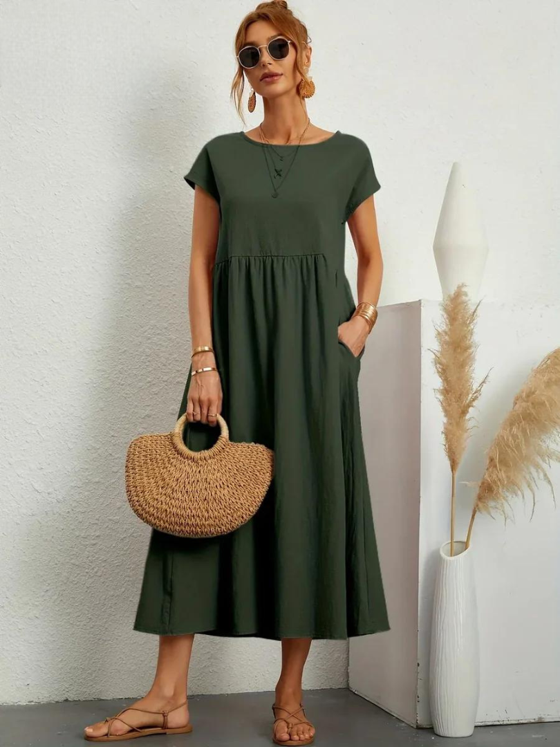 Elena | Letní Midi Šaty