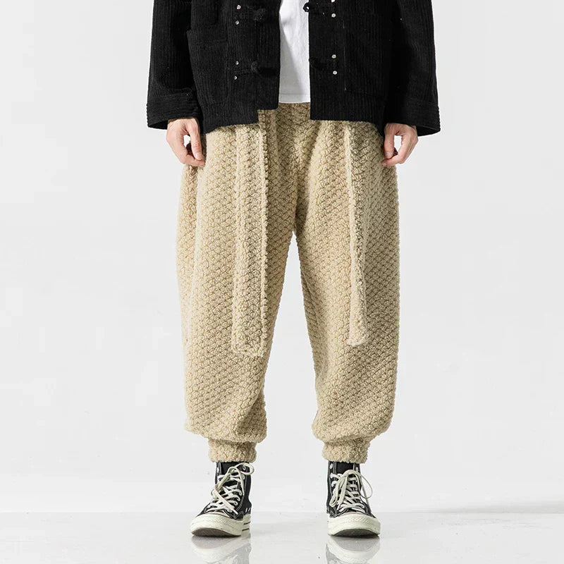 Dylan - Kalhoty S Elastickým Pasem A Šňůrkou Volný Střih
