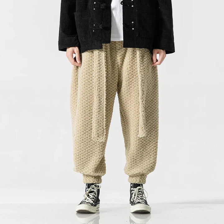 Dylan - Kalhoty S Elastickým Pasem A Šňůrkou Volný Střih